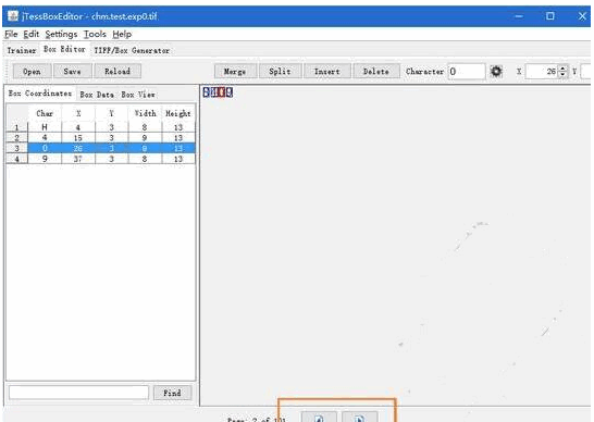 jTessBoxEditor(ocr识别辅助软件) v2.0 官方安装版