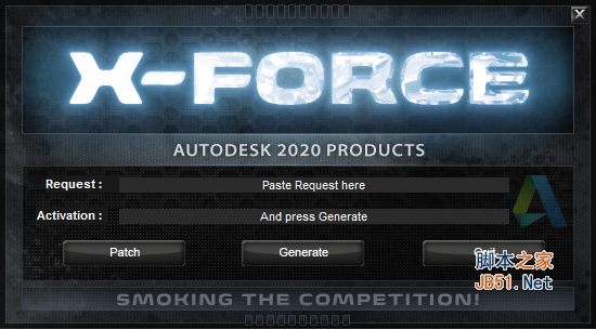 Autodesk 2020全系列注册机X-Force通用版 绿色免费版(含使用方法+安装密钥)