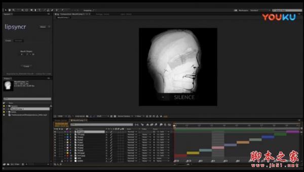 AE脚本自动对口型动画AEscripts lipsyncr V2.4 免费版(含视频教程)