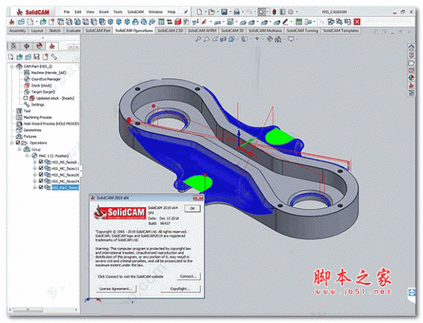 solidcam 2019 sp1 中文特别版(附安装教程) 64位