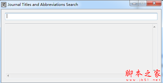 SCI杂志缩写全称互查软件 v1.0.0.1 免费绿色版