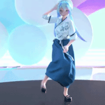 Wallpaper Engine 初音未来纯净无暇都市少女MMD动态壁纸 免费版