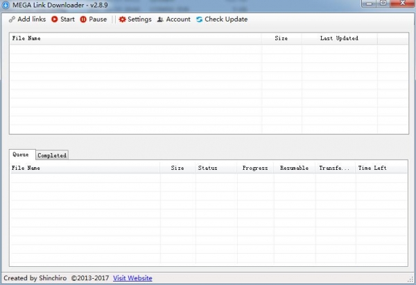 MEGA Link Downloader(MEGA网盘不限速工具) V2.9.1 绿色免费版(附使用方法)