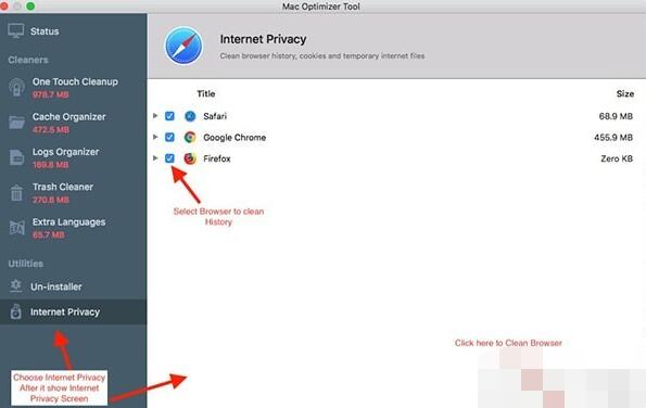 MacOptimizer Tool for Mac(系统优化清理工具)V1.4 苹果电脑版