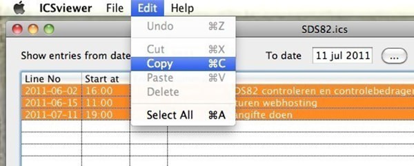 ICSviewer for Mac(ics文件浏览器) V3.9 苹果电脑版