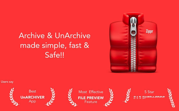 A-Zippr for mac(压缩解压缩软件) V1.9 苹果电脑版