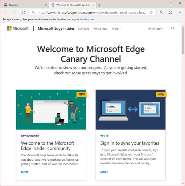 Microsoft Edge Canary(Chromium Edge金丝雀版) v123.0.2366.0 官方免费版