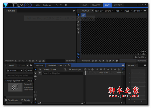 HitFilm Pro(视频剪辑软件) v12.2.8707.7201 特别安装中文版(附激活教程) 64位