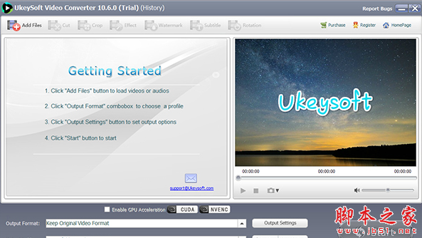 Ukeysoft Video Converter(视频转换软件) v10.6.0 英文安装版