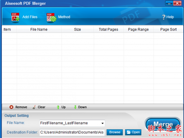 Aiseesoft PDF Merger(PDF合并软件) v3.0.60 免费安装版