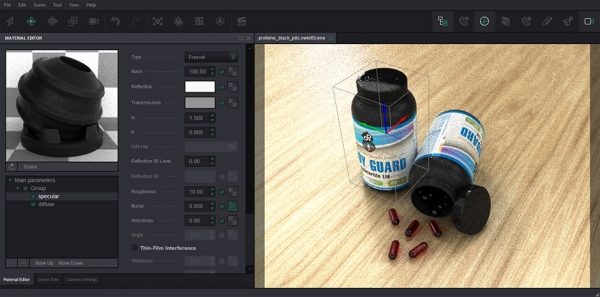 Appsforlife Owlet(光线追踪渲染器)V1.7.1 英文特别安装版 64位