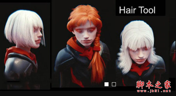 Blender头发制作生成插件Gumroad Hair Tool Blender v4.0.2 免费版