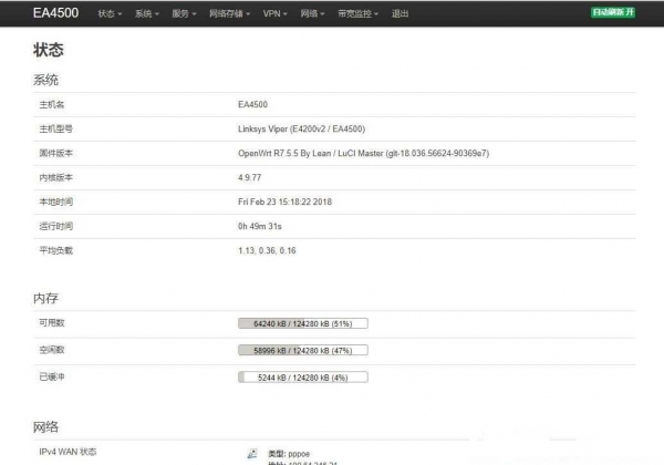 CISCO EA4500路由器OpenWRT固件