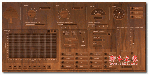 Wooden UI Controls Kit(LabVIEW木制UI控件套件) v2018 特别版