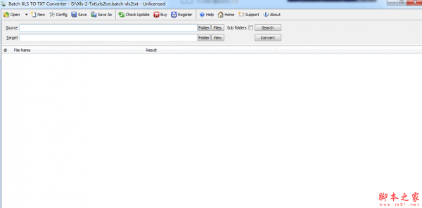 Batch XLS TO TXT Converter(XLS到TXT转换器) v2019.11.215 免费绿色版