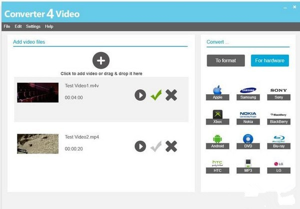 Converter4Video(视频格式转换器) V2018.5 英文安装版(附安装教程)