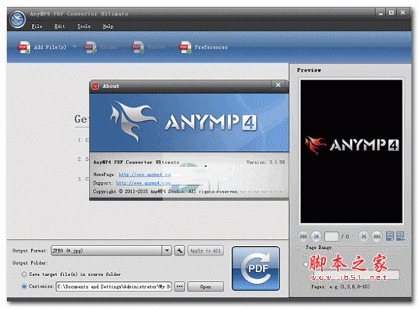 一体化PDF文件转换器 AnyMP4 PDF Converter Ultimate 3.3.22 中文特别版