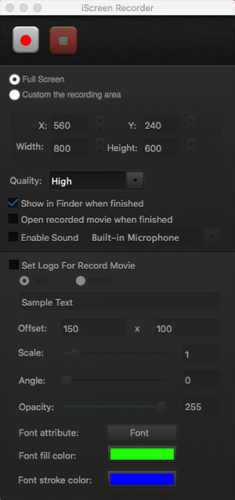 iScreen Recorder(桌面屏幕录制)for Mac V3.6.4 苹果电脑版