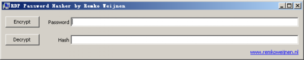 远程桌面RDP密码加密解密工具
