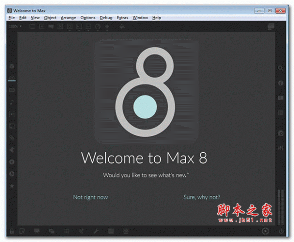 welcome to Max 8(音乐/视频程序编辑系统) v8.0.0 特别版