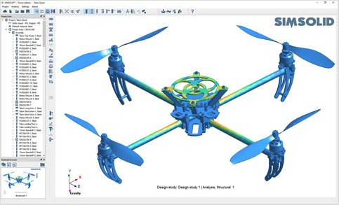 Altair SimSolid(结构模拟仿真)V2019.0.0.2662 英文安装版(附破解补丁+破解教程)