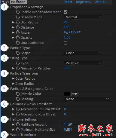 Halftone(AE半色调MG动画插件) V1.0 免费版