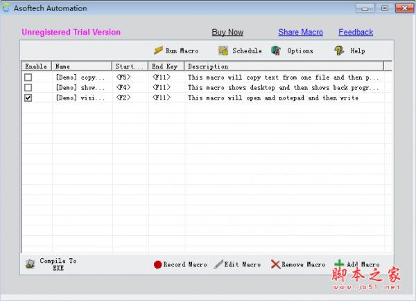 Asoftech Automation(鼠标键盘宏软件) V2.3.12 免费安装版