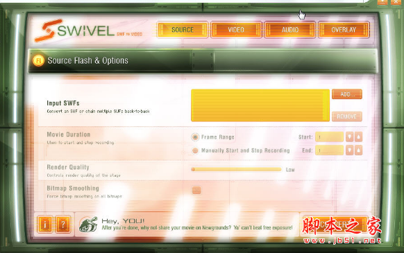 Swivel(SWF格式转换软件) v1.11 免费安装版 64位