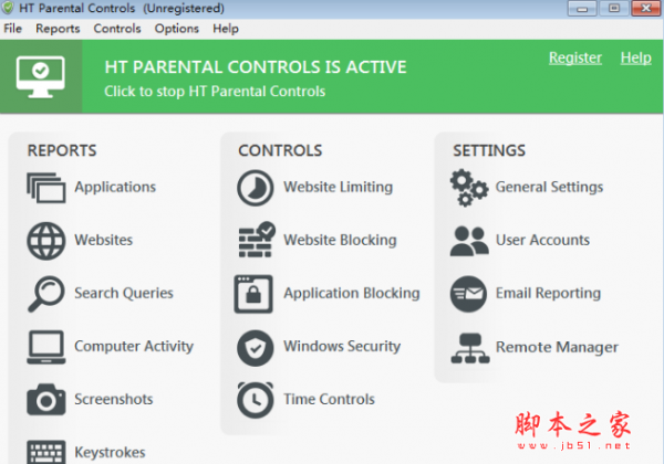 HT Parental Controls(网络安全控制软件) v15.1.1 破解安装版