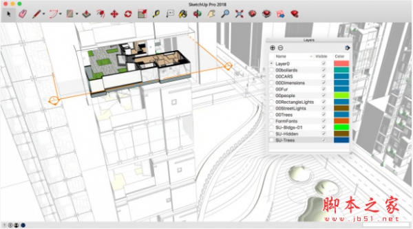 SketchUp Pro 2019(草图大师2019) v19.0 英文安装版(附破解补丁+激活方法) 64位