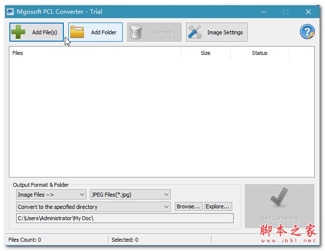 Mgosoft PCL Converter(PDF格式转换器) V8.8.1 绿色免费版
