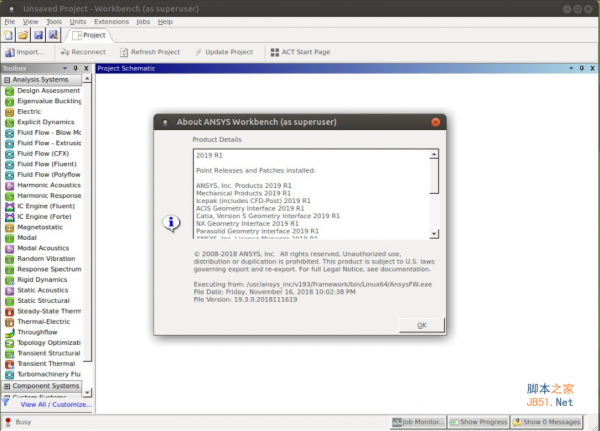 ANSYS Products 2019 R1/R2 免费特别版(含破解文件+激活许可步骤) Linux64