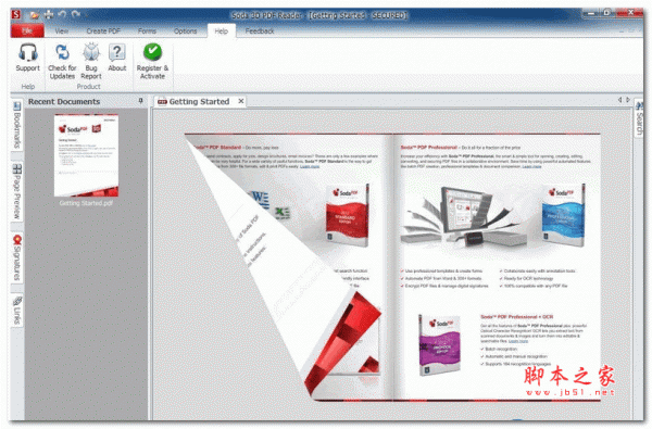 3D立体PDF阅读器Soda PDF 3D Reader v7.2.03.22591 安装免费版