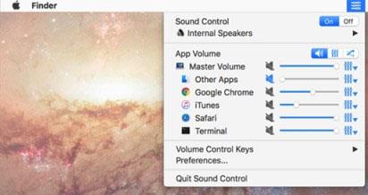 Sound Control(音量控制工具)for Mac V2.2.3 苹果电脑版
