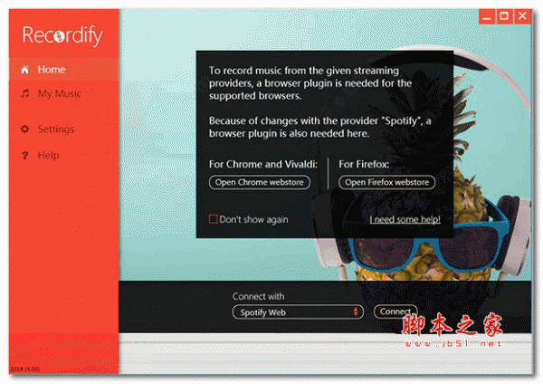 Abelssoft Recordify(Spotify流媒体工具) v2019.4 特别版(附破解教程+破解补丁)