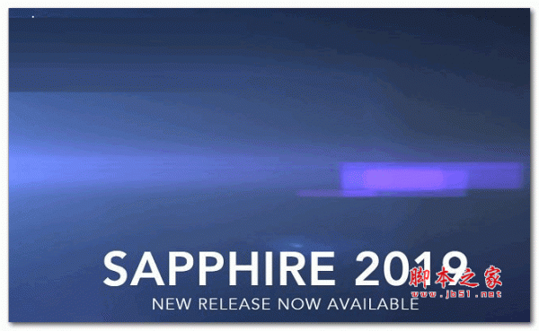 蓝宝石插件 BorisFX Sapphire 2019.0 for AE AViD OFX 2019 特别版