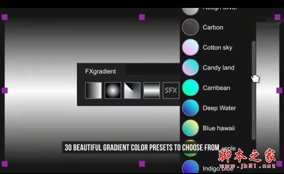 颜色渐变生成器AE脚本 Aescripts FXGradient v1.0 最新免费版(附方法)