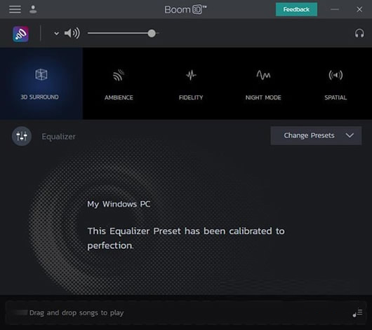 Boom 3D(3D环绕音效增强软件) V1.5.9000 英文安装版(附补丁+安装教程)