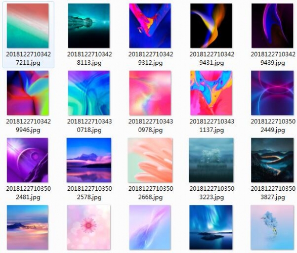 荣耀V20内置壁纸 高清免费版