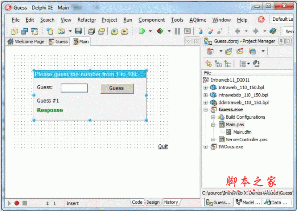 IntraWeb Ultimate v16.1.10 for XE-XE10.3.1 安装免费版(含key)