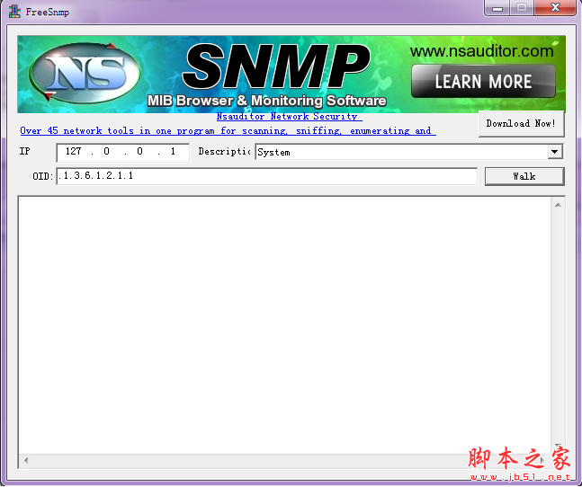 FreeSnmp(mib查看浏览器) V2.0.4 免费绿色版