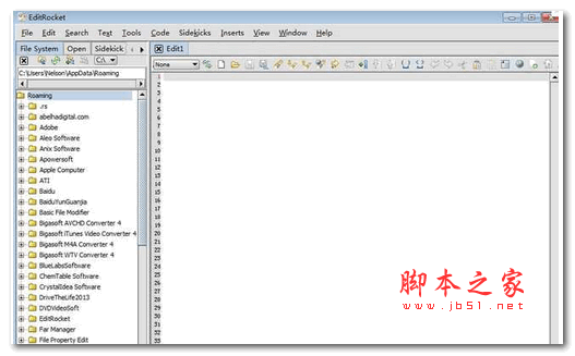 源代码编辑器(Richardson Software EditRocket) v4.5.0 破解安装版 64位