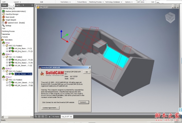 InventorCAM 2018 SP1 64位 汉化特别版(附破解文件+激活安装教程+汉化包)