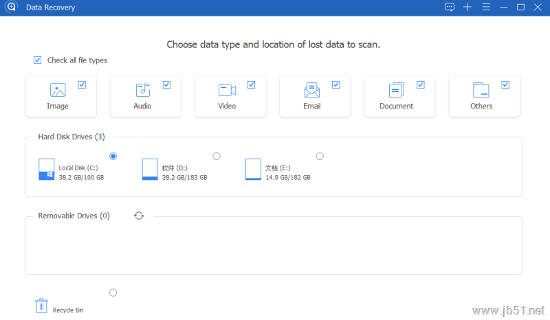Apeaksoft Data Recovery(数据恢复工具) V1.1.18 英文安装版(附注册机+破解教程)
