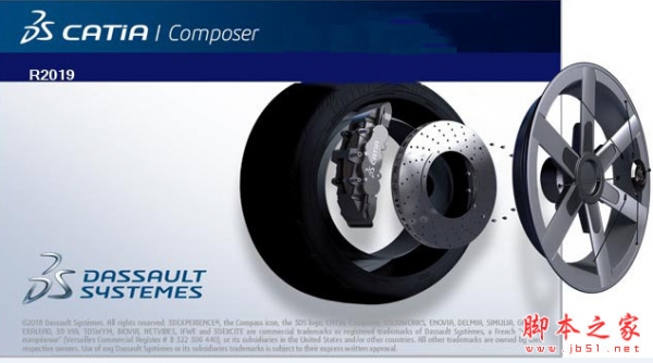DS CATIA Composer R2019 中文安装特别版(附破解补丁+激活教程) 64位