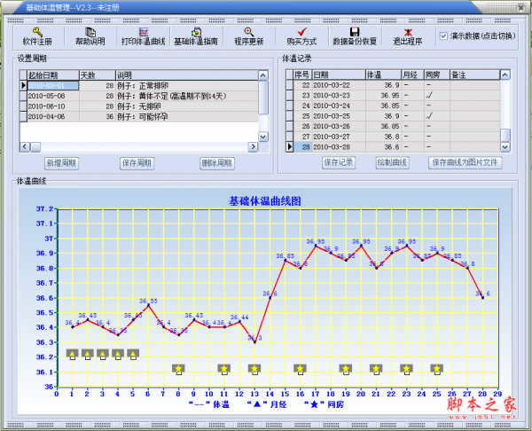 基础体温管理 v2.3 免费安装版