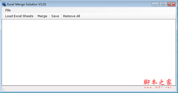 Excel Merge Solution(电子表格合并工具) V1.01 绿色免费版