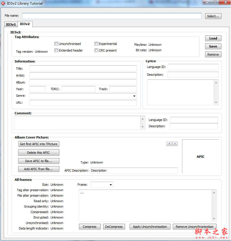 ID3v2 Library(ID3标签管理软件) v2.0.62.158 免费绿色版