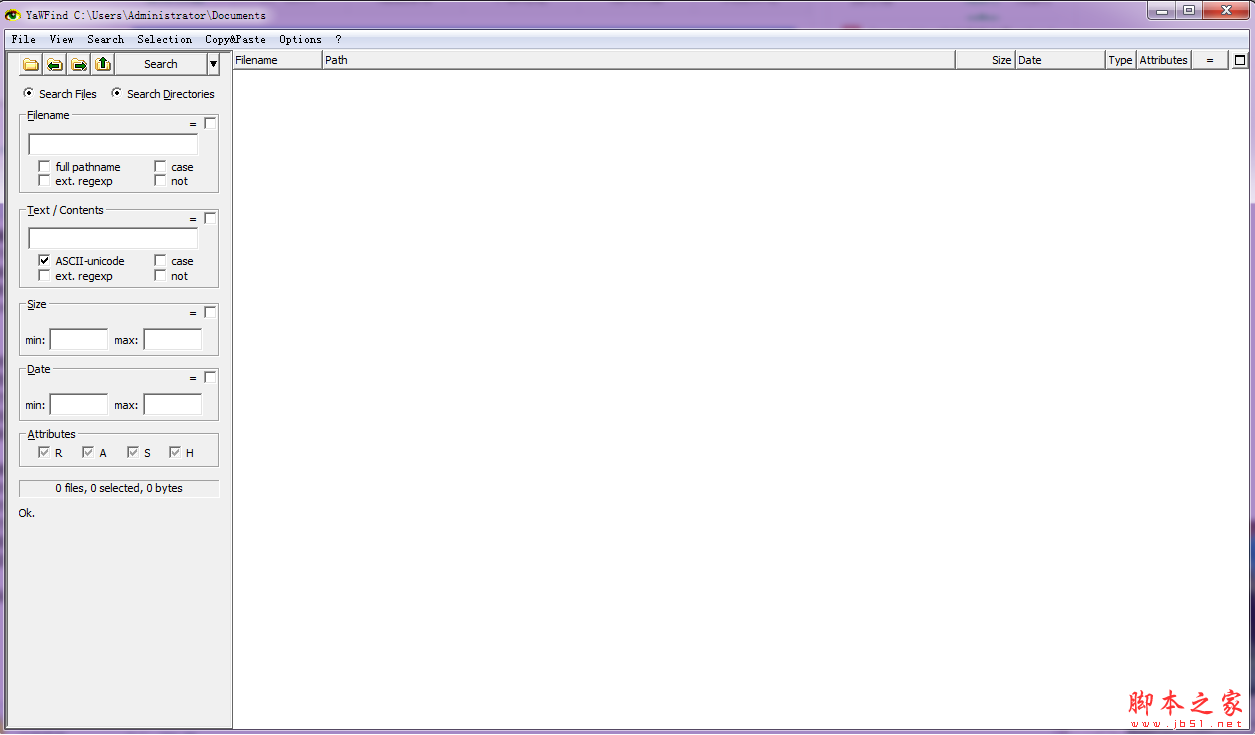 YaWFind(文件搜索助手) V0.96 免费绿色版