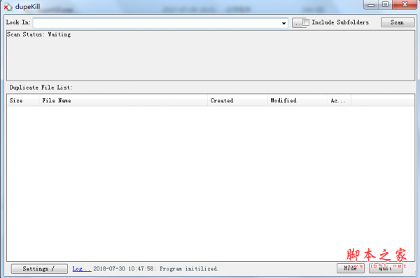 DupeKill(重复文件清理工具) v0.8 免费绿色版